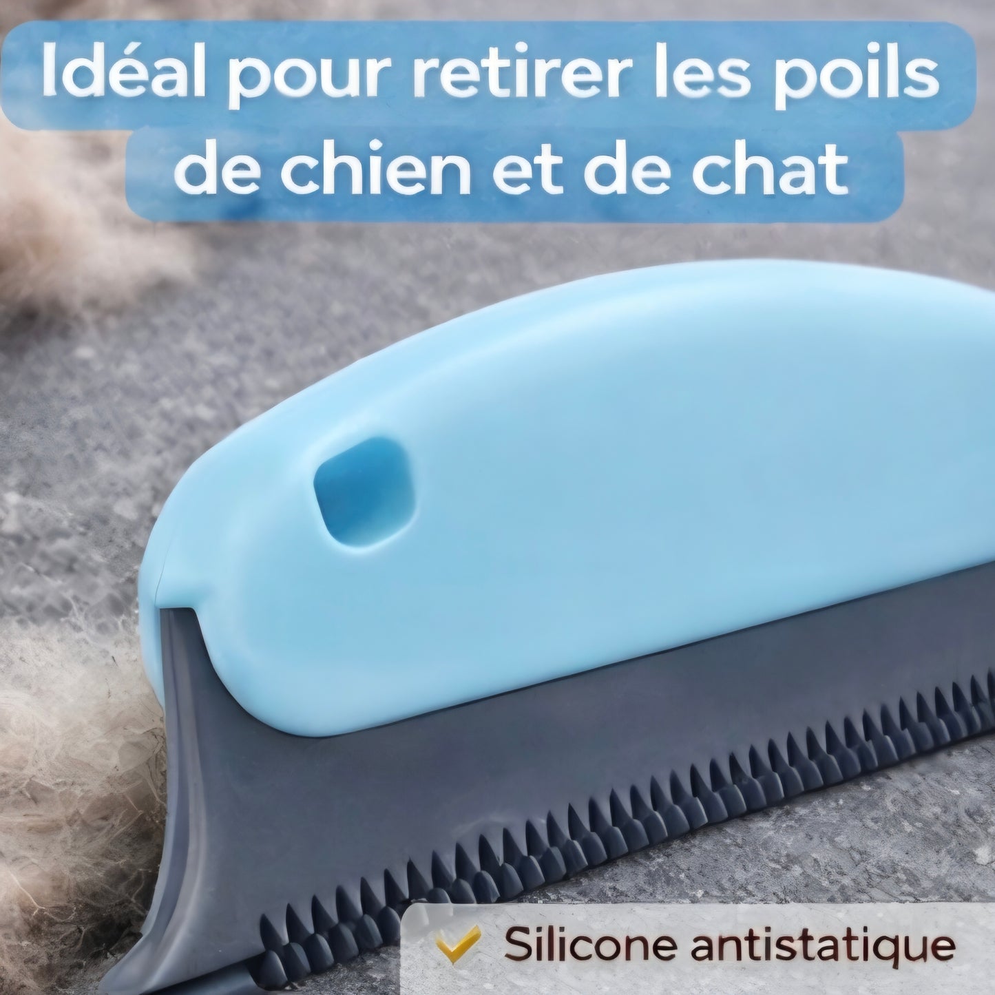 Brosse magique anti-poils